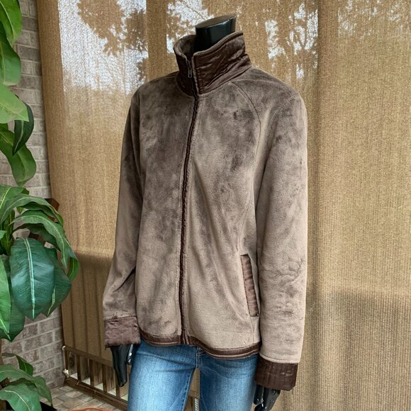 Pendleton Velour Satin Trim Jacket Sz L - Picture 4 of 16